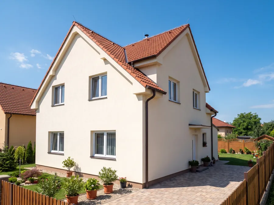 Rodinný dom s novými plastovými oknami pri Prešove